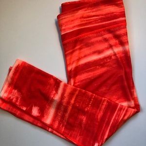 Under Armour Orange spandex capris
